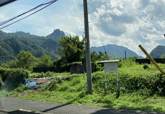 妙義山は険しいところのある山で危険なので登らなかった