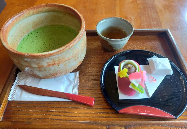 松江と言えば和菓子。季節の和菓子が楽しめます