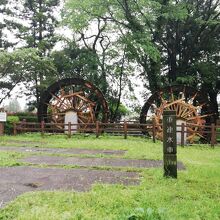 日光杉並木公園の水車