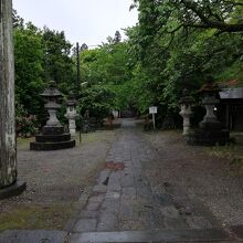 今市瀧尾神社の境内です。
