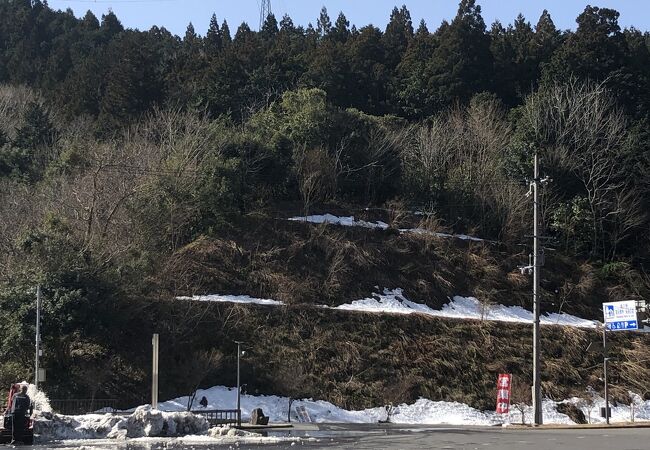 山の中の道の駅