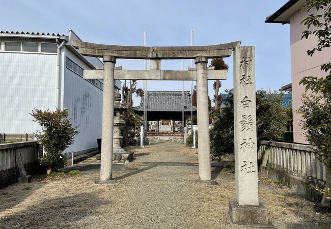 笠松町の白髭神社