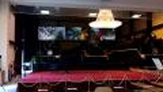 ホール内には、本物のＳＬが展示されていました。