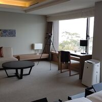 オーシャンビューで広い客室