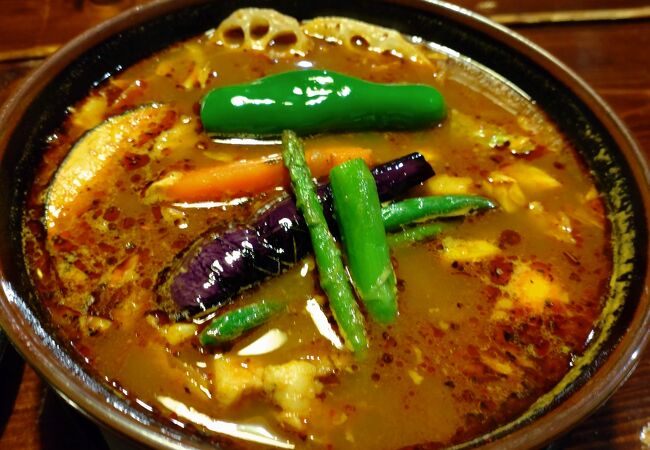 スープカレーの人気店