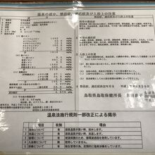 温泉分析書