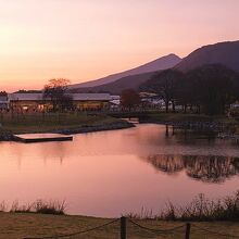 夕暮れ時の美しい眺め