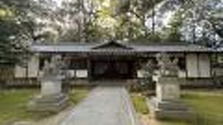 ひっそりとしていました