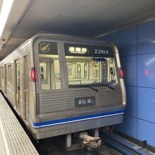 四つ橋線の電車