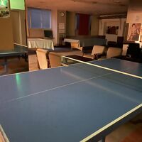 娯楽室　薄暗い