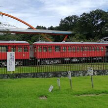 名鉄電車の展示