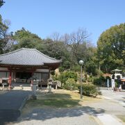 ２つの礼所がほぼ同じ場所にある観音寺