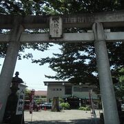 「天然理心流奉納額」を所有する、新選組ゆかりの神社