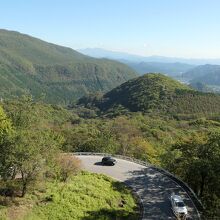 黒髪平展望台からの眺め