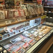 伊豆の干物や海産珍味の土産物