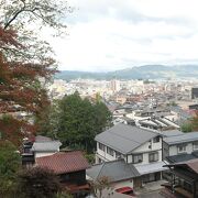 城の遺構や眺望は期待しないで