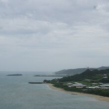 アドチ島が見えました