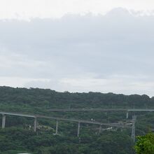 ニライカナイ橋が見えました