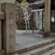 平安時代から地域三番目として栄えた神社