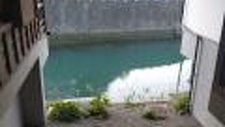 もとは材木のための運河