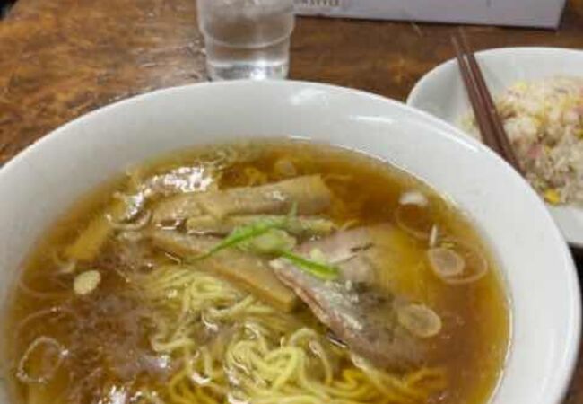 懐かしい味のラーメン