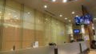 秋田空港で唯一のラウンジ