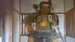 武田八幡宮の背後の山が城跡です