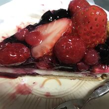 ベリー系のさっぱりタルト