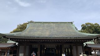 緑が多くて気持ちがいい。