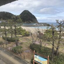 脱衣所からの眺め