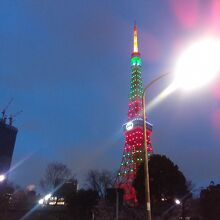 東京タワーの特別なillumination