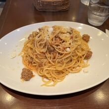 自家製ミートソーススパゲッティ