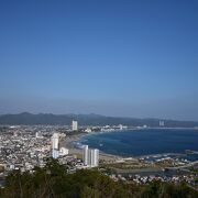 鴨川にある海を望む絶景スポット