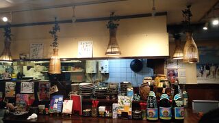 駅近の沖縄居酒屋さん