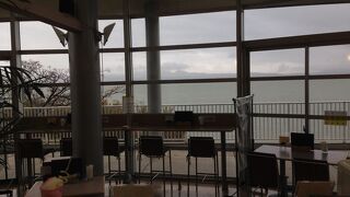 宍道湖に面した道の駅