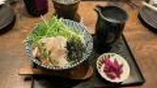 〆の鶏茶漬けはイイ！