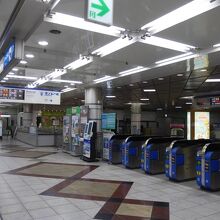 羽田空港改札。