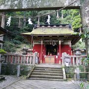 鳳来寺境内にある