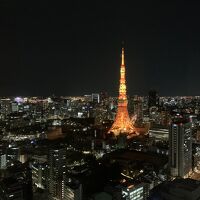 遠くにはレインボーブリッジも見えます