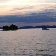 宍道湖に有る唯一の島