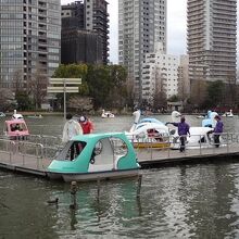 ボートがいっぱい