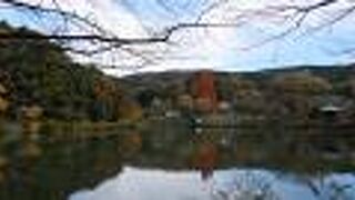 定光寺の前に広がる公園です。