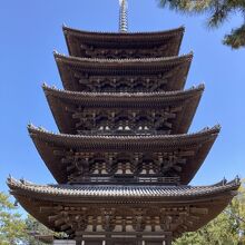 五重塔です。