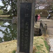 土浦城跡＝亀城公園です