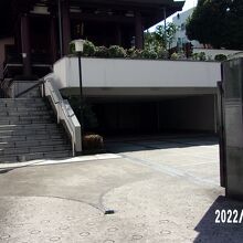 入り口の様子です。