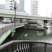 東横堀川の最初の橋