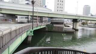 東横堀川の最初の橋