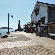 潮待ちの港として栄えた鞆の浦のシンボル