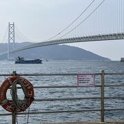 明石海峡大橋 (本州 舞子浜側) 