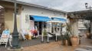 モザイク大観覧車の前